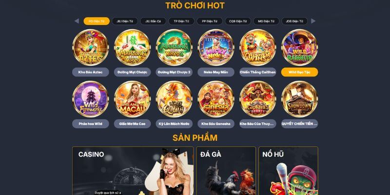 Kho game đa dạng hấp dẫn có mặt tại New88