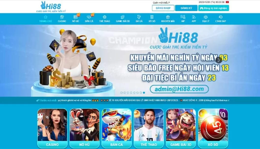 Kho game hấp dẫn có mặt tại Hi88