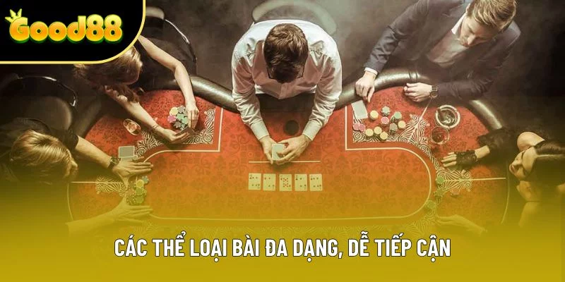Các thể loại bài đa dạng, dễ tiếp cận