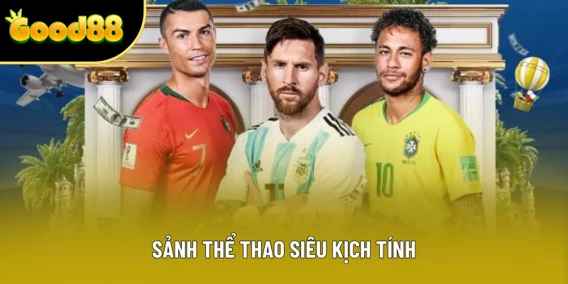 Sảnh thể thao siêu kịch tính Sảnh thể thao siêu kịch tính