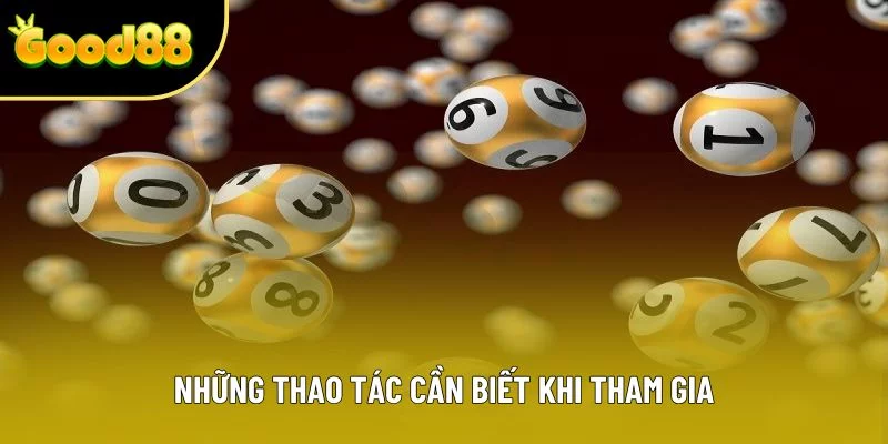 Những thao tác cần biết khi tham gia