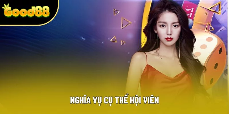 Nghĩa vụ cụ thể hội viên