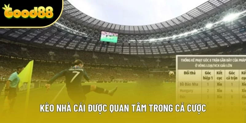 Kèo nhà cái được quan tâm trong cá cược