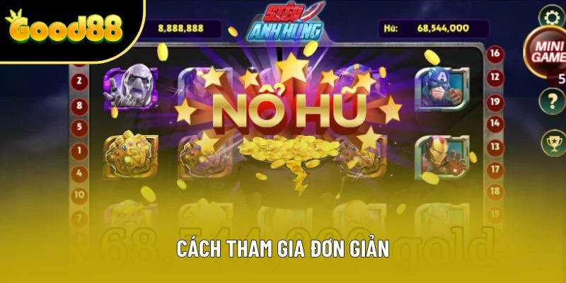 Cách tham gia đơn giản