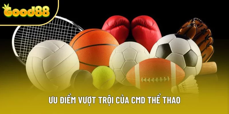 Ưu điểm vượt trội của CMD thể thao Ưu điểm vượt trội của CMD thể thao